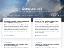 Tablet Screenshot of dzimchuk.net
